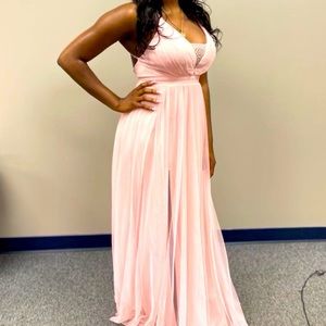 Soft Pink Formal Dress Size 7